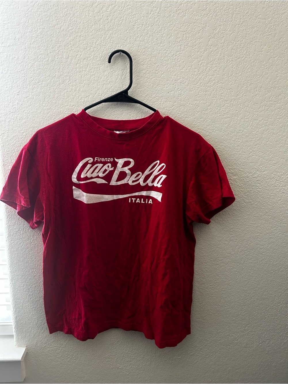 Ciao Bella Firenze Italia Red Kids T‑Shirt